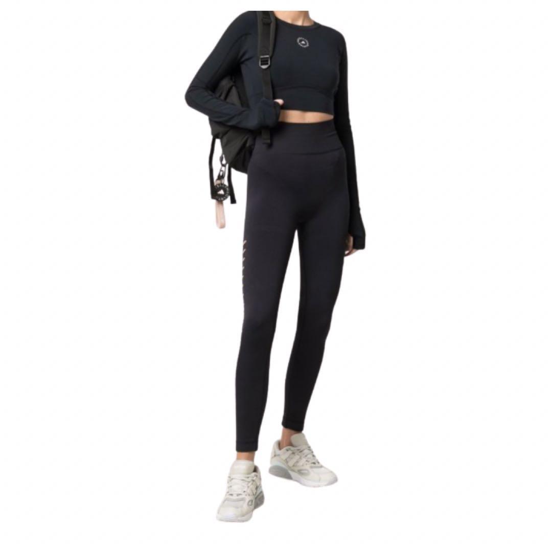 未使用　adidas by Stella McCartney 長袖クロップトップ