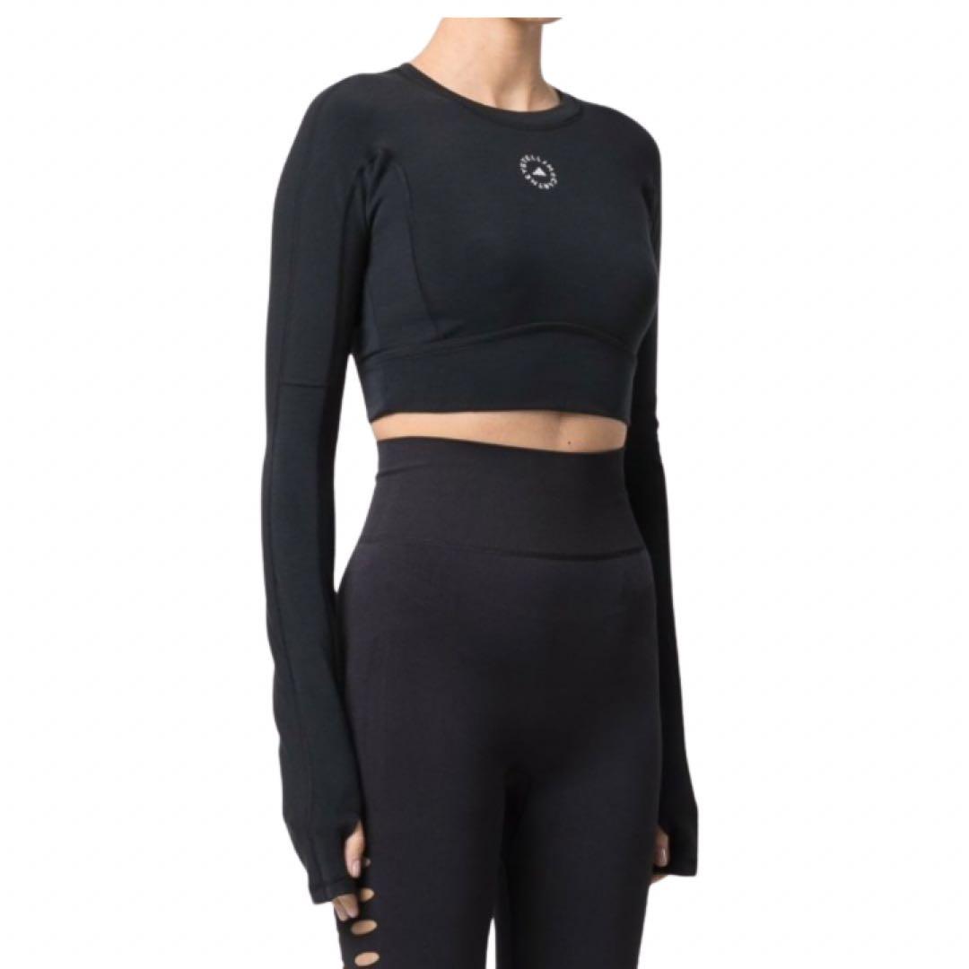 未使用　adidas by Stella McCartney 長袖クロップトップ