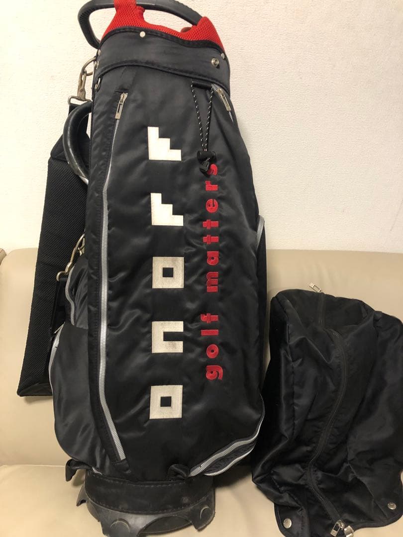 【送料込み】廃盤希少品　オノフ　ONOFF キャディバッグ　ゴルフバッグ