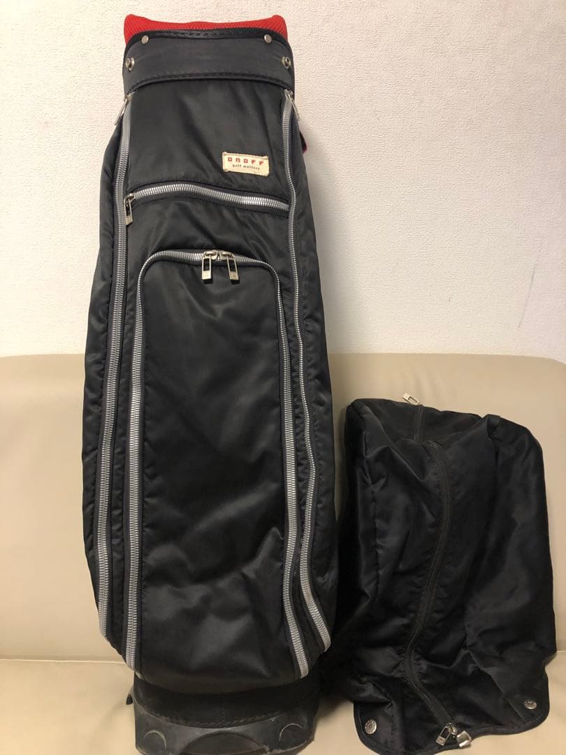 【送料込み】廃盤希少品　オノフ　ONOFF キャディバッグ　ゴルフバッグ