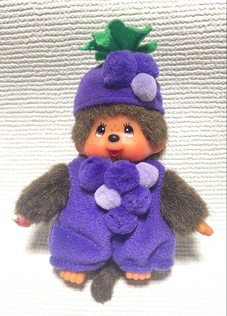 希少 レア フルーツモンチッチ マスコット ぬいぐるみ みかん ぶどう パイン