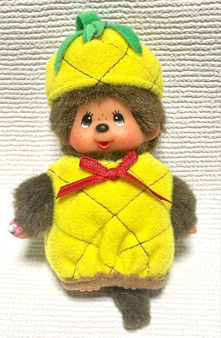 希少 レア フルーツモンチッチ マスコット ぬいぐるみ みかん ぶどう パイン
