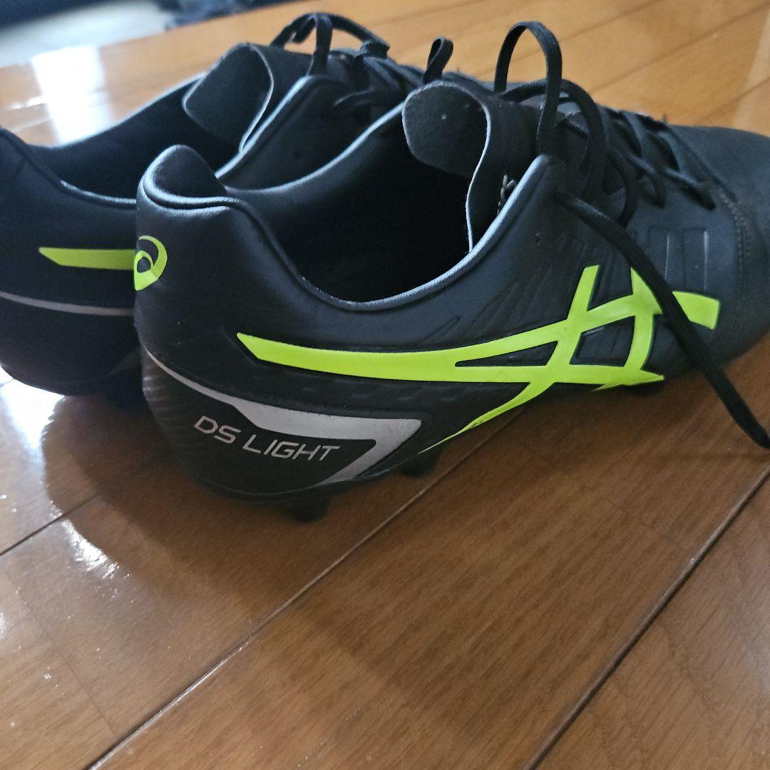asics DS LIGHT スポーツシューズ 黒/黄緑 スパイク