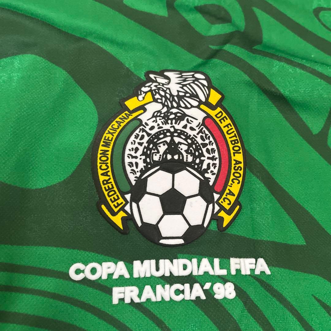 1998年　メキシコ代表　エルナンデス　ユニフォーム　レプリカ　サッカーシャツ