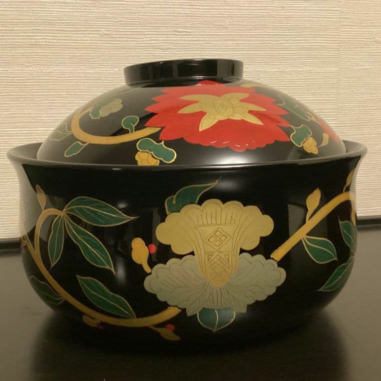 象彦 漆器 食籠(じきろう) 菓子器