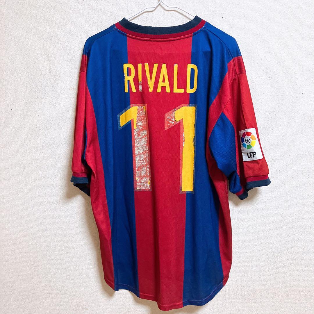 Nike FC Barcelona ユニフォーム　Lサイズ　リバウド　11番