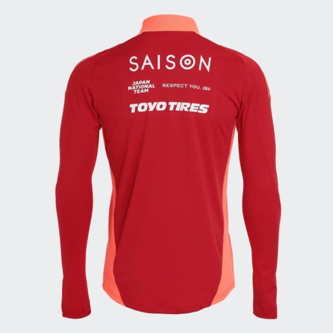 サッカー日本代表 TIRO24 コンペティション トレーニングトップ L