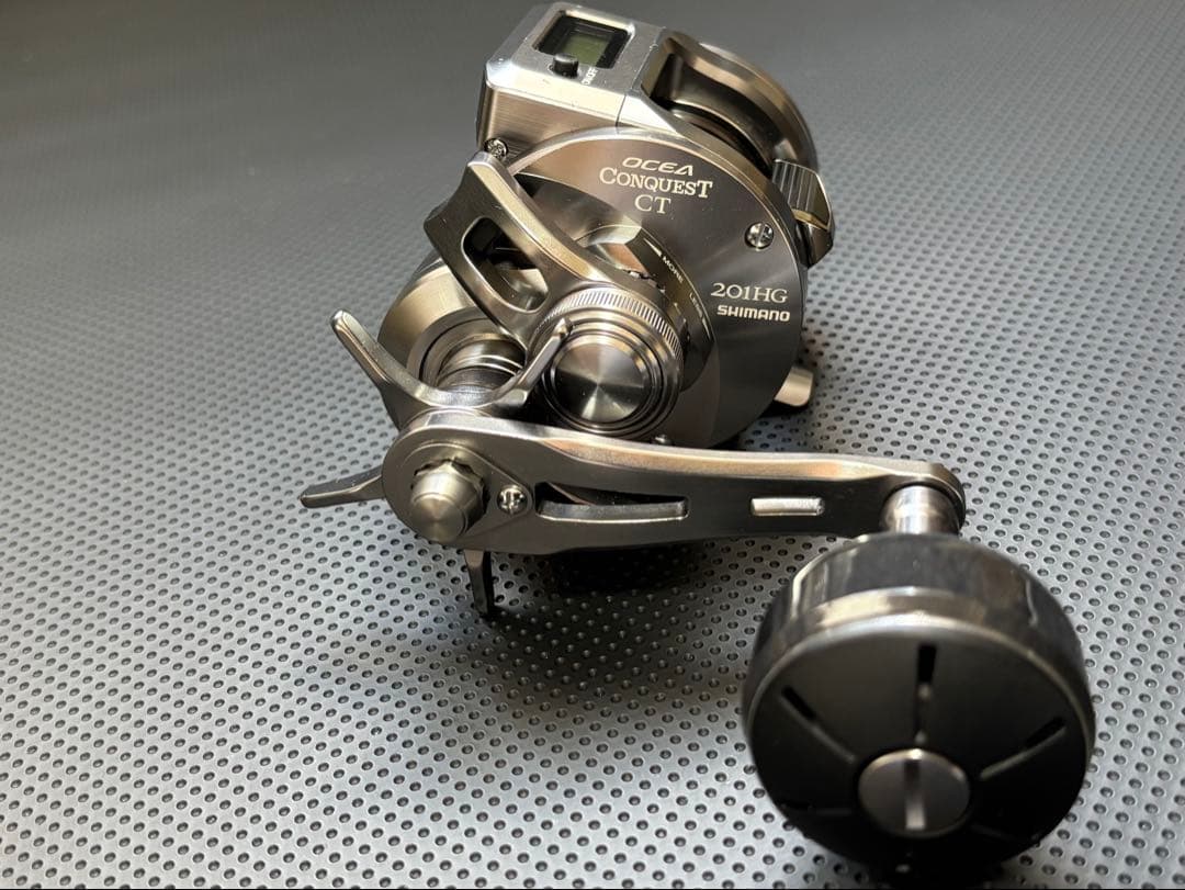 25 オシアコンクエストCT 201HG 実釣1回 傷あり 動作良好
