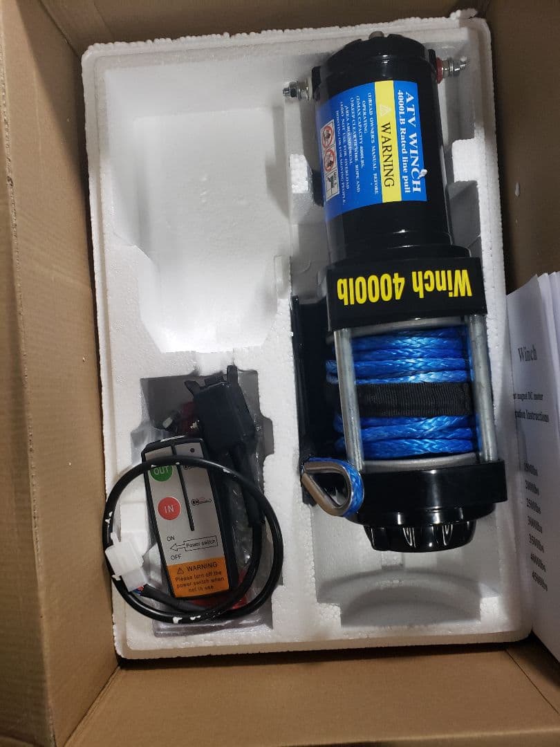 WEIMALL 電動ウインチ 12v 4000LBS（1814kg）無線