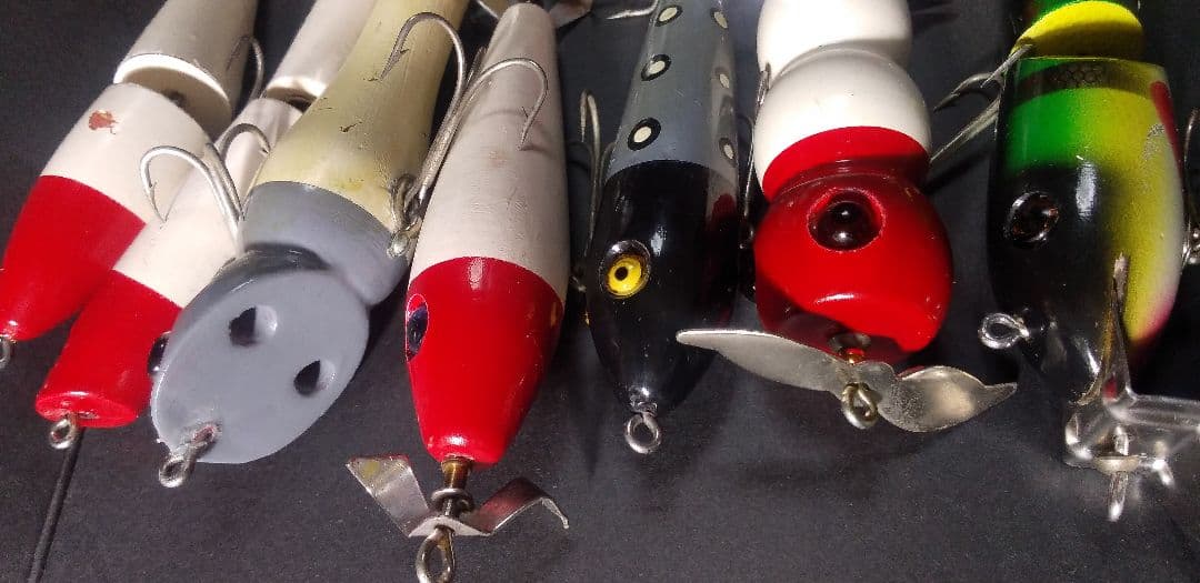 さ*♪様 OLDLURE? 謎 TOPWATER LURE 全14個