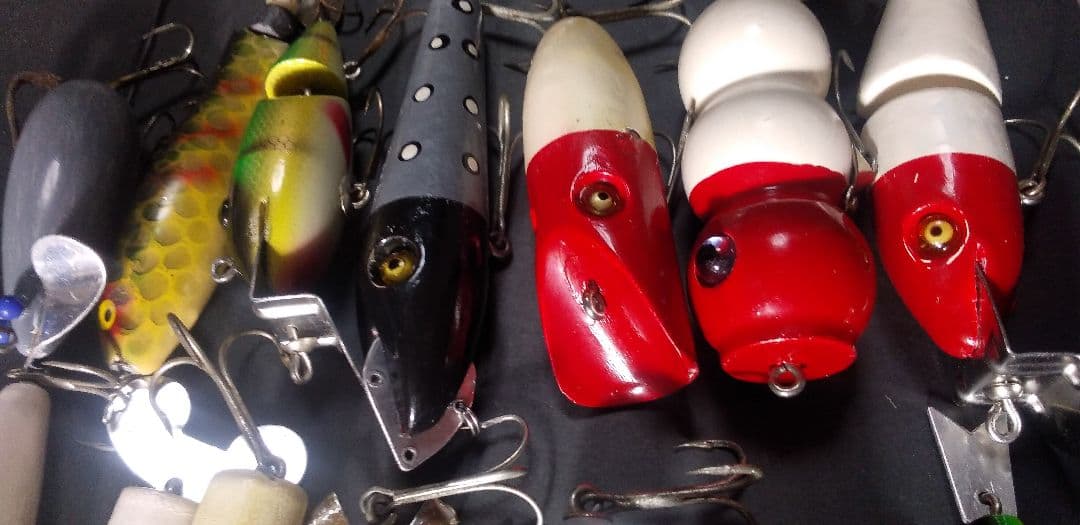さ*♪様 OLDLURE? 謎 TOPWATER LURE 全14個
