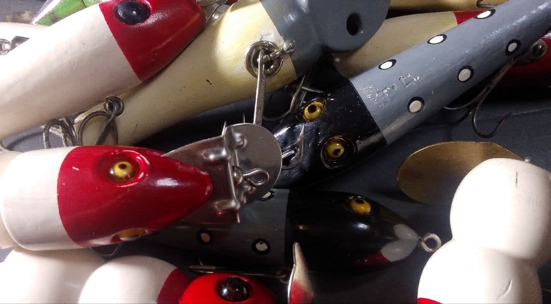 さ*♪様 OLDLURE? 謎 TOPWATER LURE 全14個
