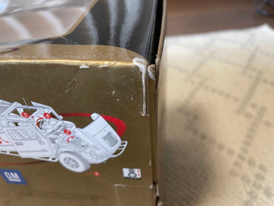 【未展示・美品】マイスト 1/18 ハマー H2 SUV ブラック（外箱あり）