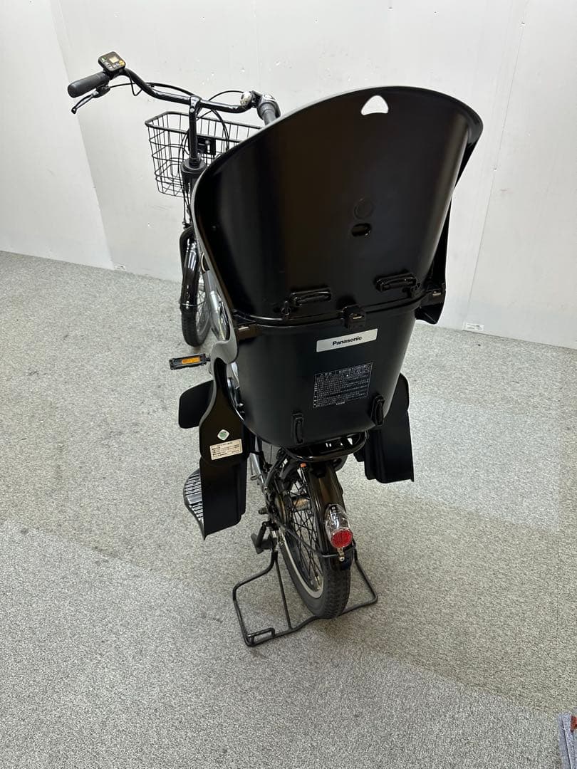 パナソニックギュットアニーズ　人気な車種　3人乗り対応電動自転車　子供シート付き