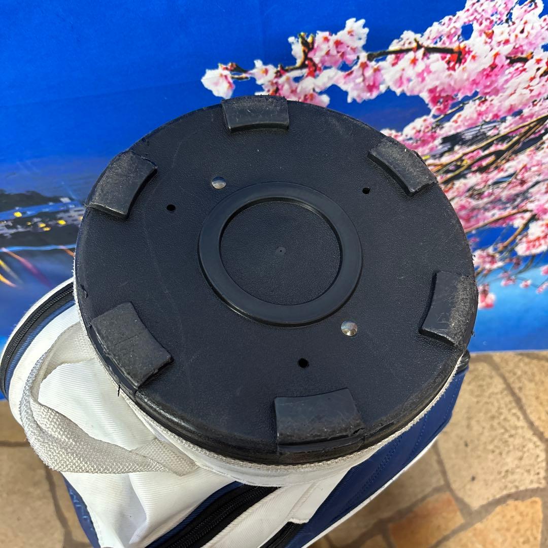 寶BX-1203 HONMA ホンマ カート型 キャディバッグ ホワイト/ブルー