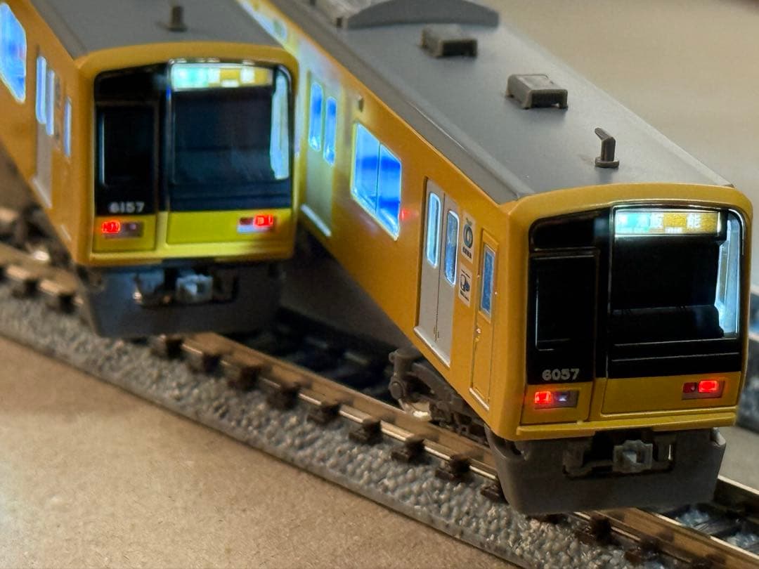 西武6000系（黄色い6000系電車）基本6両セット室内灯付【グリーンマックス】