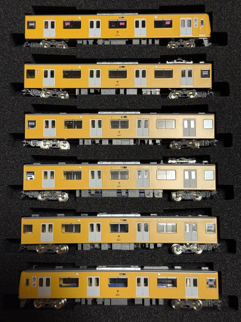 西武6000系（黄色い6000系電車）基本6両セット室内灯付【グリーンマックス】