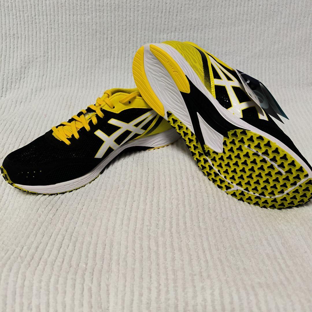 【未使用】アシックス ターサーエッジ ブラック/イエロー 26.5cm
