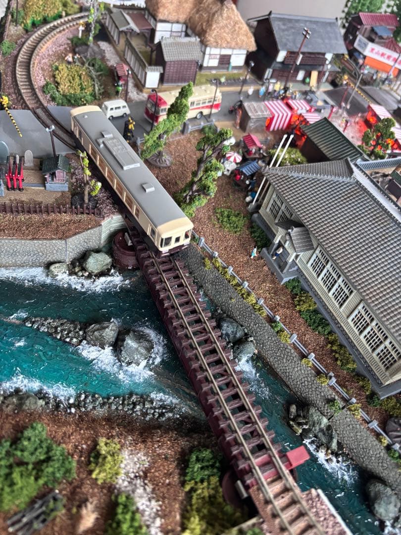 週刊鉄道模型　【少年時代】　ジオラマセット完成品