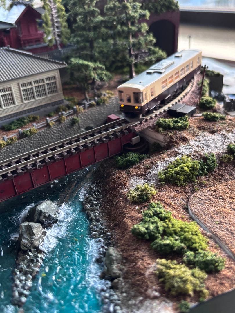 週刊鉄道模型　【少年時代】　ジオラマセット完成品