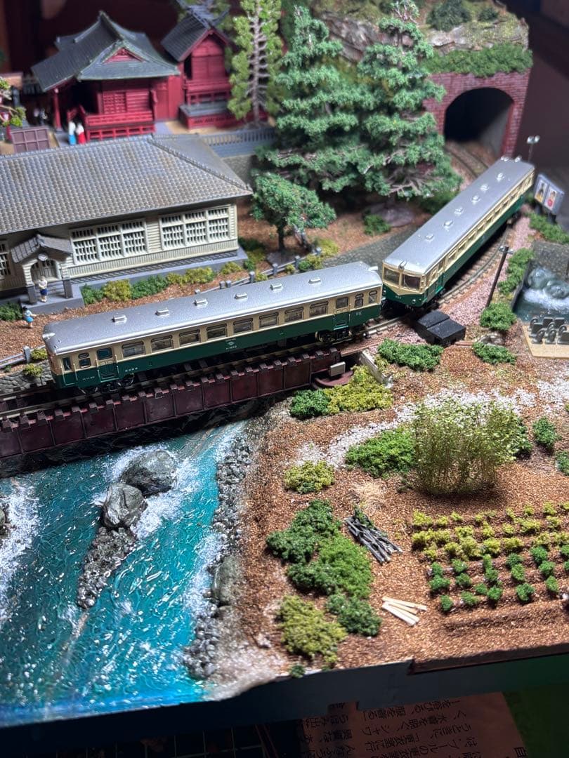 週刊鉄道模型　【少年時代】　ジオラマセット完成品