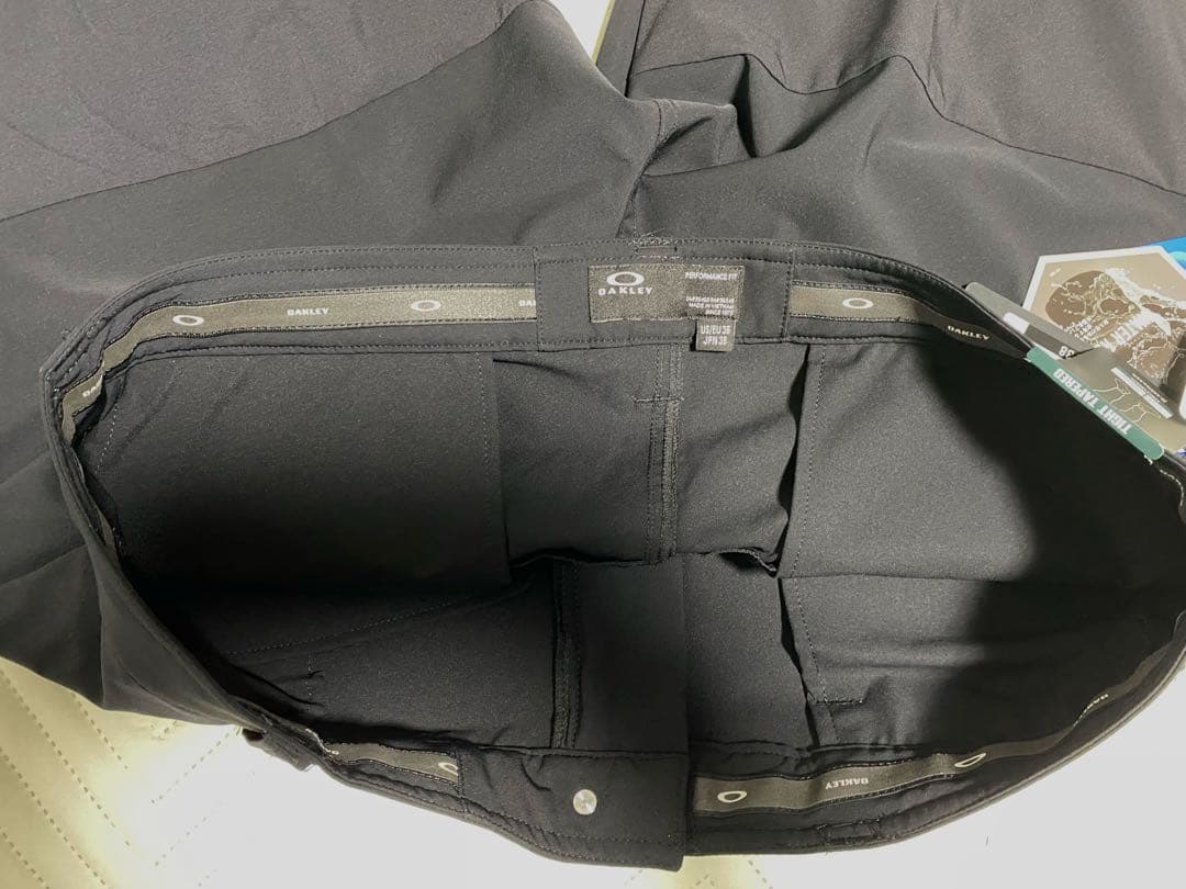 Oakley 大きいサイズ　ゴルフパンツ 黒