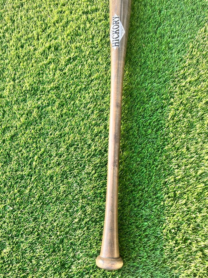 【本人手渡品】オールドヒッコリー 硬式木製バット タフィー・ローズ　MT27