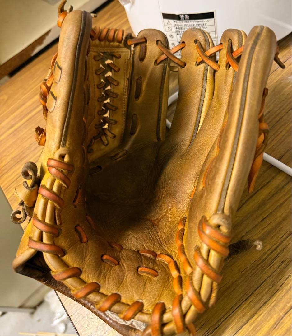 Mizuno 軟式グローブ ベージュ