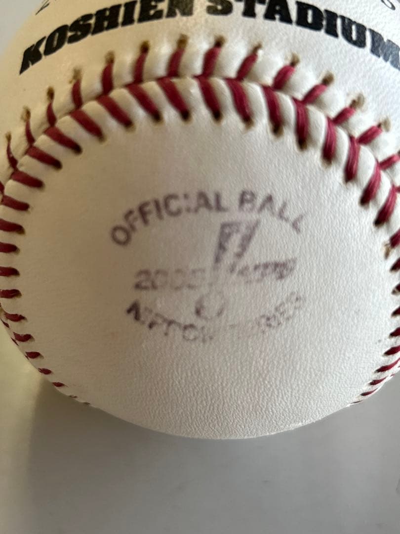 2005年 日本シリーズ 公式球 阪神甲子園
