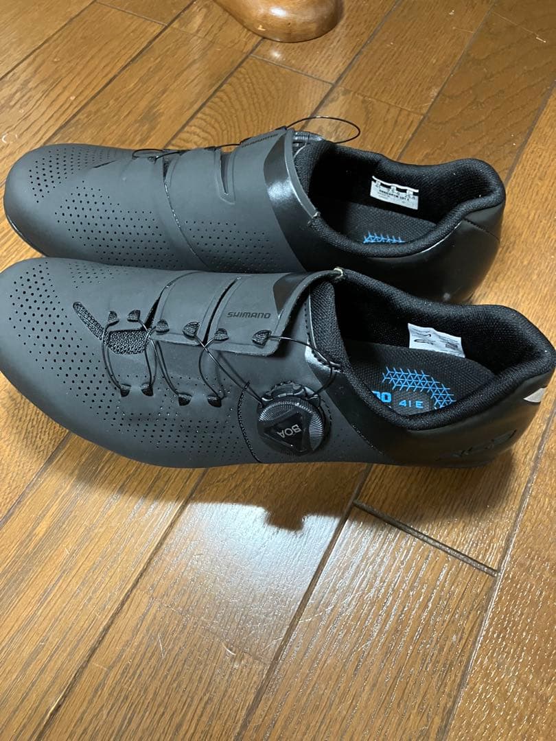 Shimano ブラック クリンチングシューズ