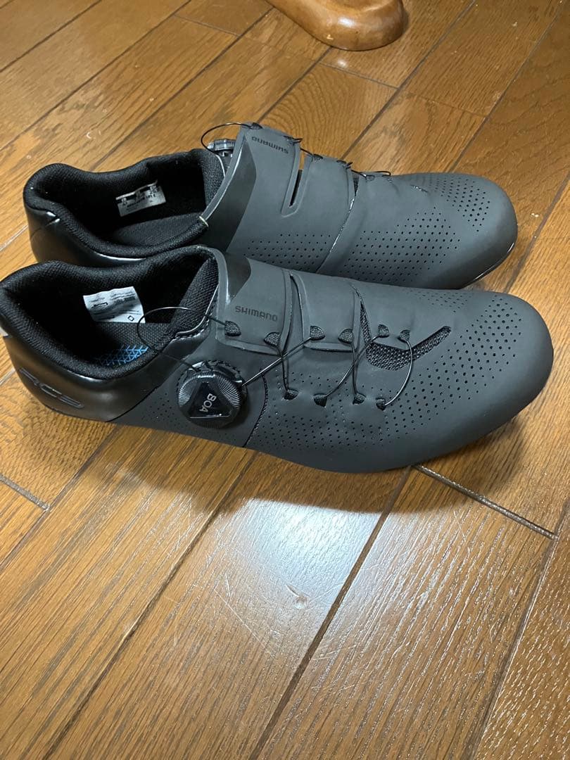 Shimano ブラック クリンチングシューズ
