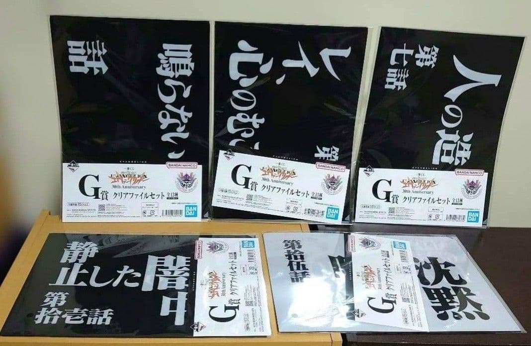 一番くじ エヴァンゲリオン 30th G賞 クリアファイル