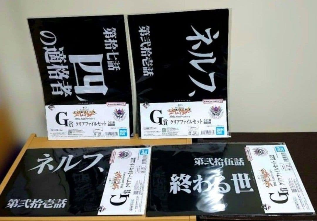 一番くじ エヴァンゲリオン 30th G賞 クリアファイル