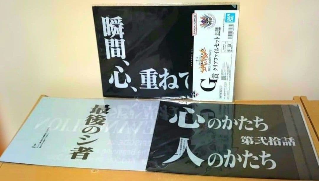 一番くじ エヴァンゲリオン 30th G賞 クリアファイル