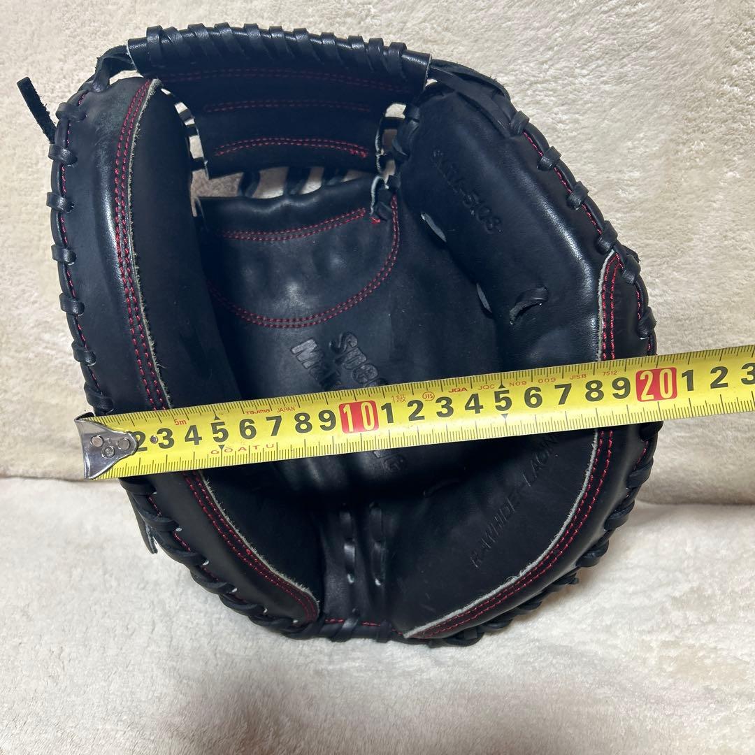超美品！ＳＳＫ軟式 少年野球 捕手用キャッチャーミット