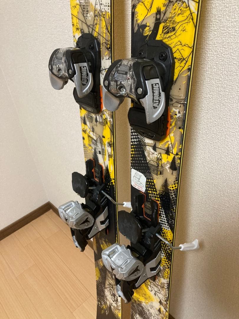 Atomic スキー板13-14 blog 169 アトミック　ビンディング付き
