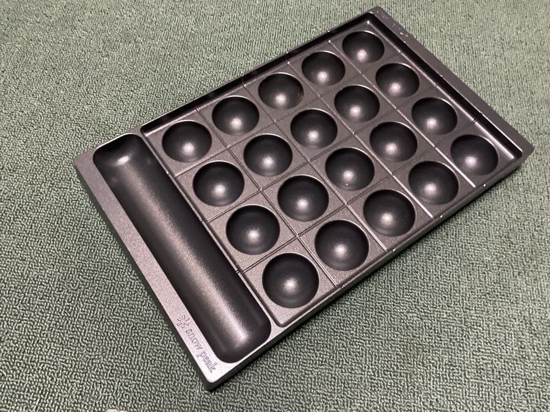 美品 雪峰苑専用 たこ焼きプレート スノーピーク  peak