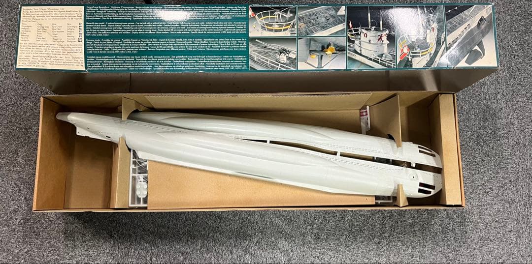 Revell レベル　1/72 Uボート　WolfPack　エッチングパーツ付き