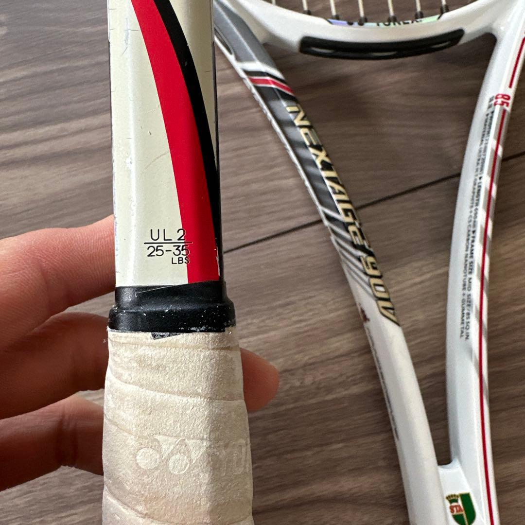 YONEX ラケット2本＋ラケットバッグSET