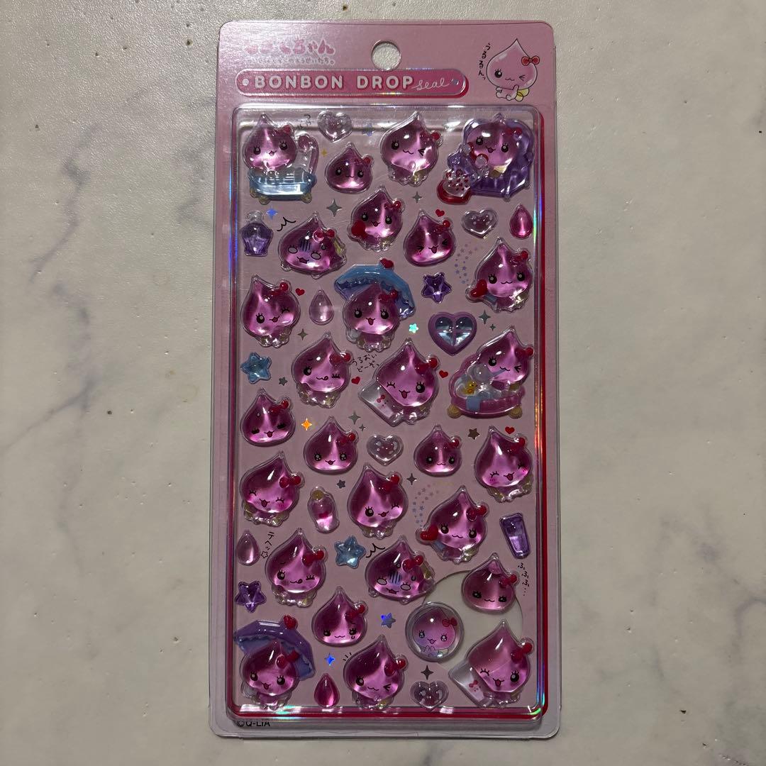 しずくちゃん ボンボンドロップ シール