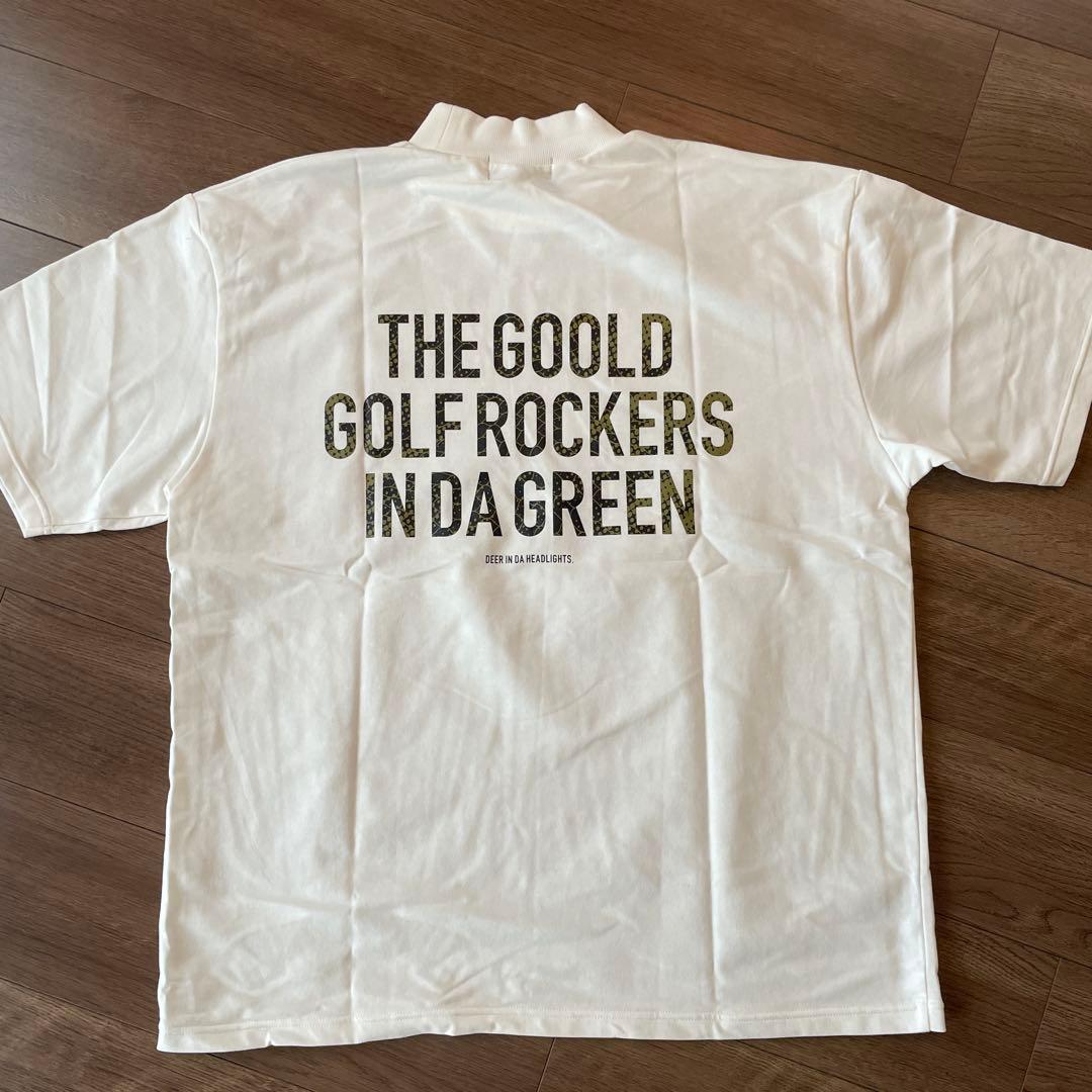 GOOLD GOLF ROCKERS MOCKNECK オリーブ ゴールドゴルフ