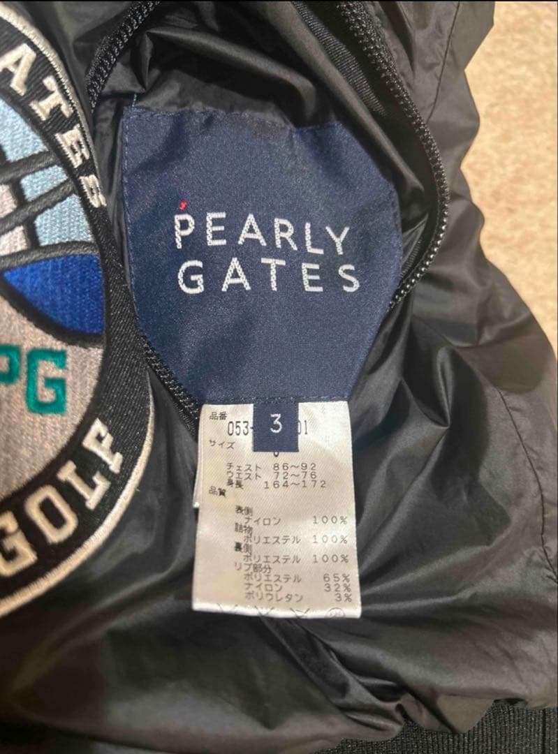 PEARLY GATES 中綿ジャケット 89 サイズ3
