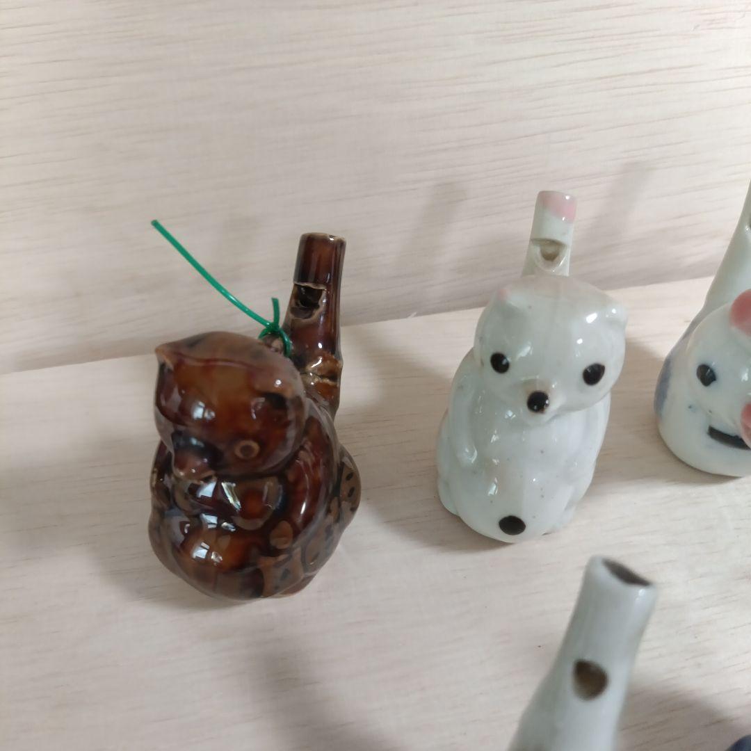 水笛　陶器　レトロ