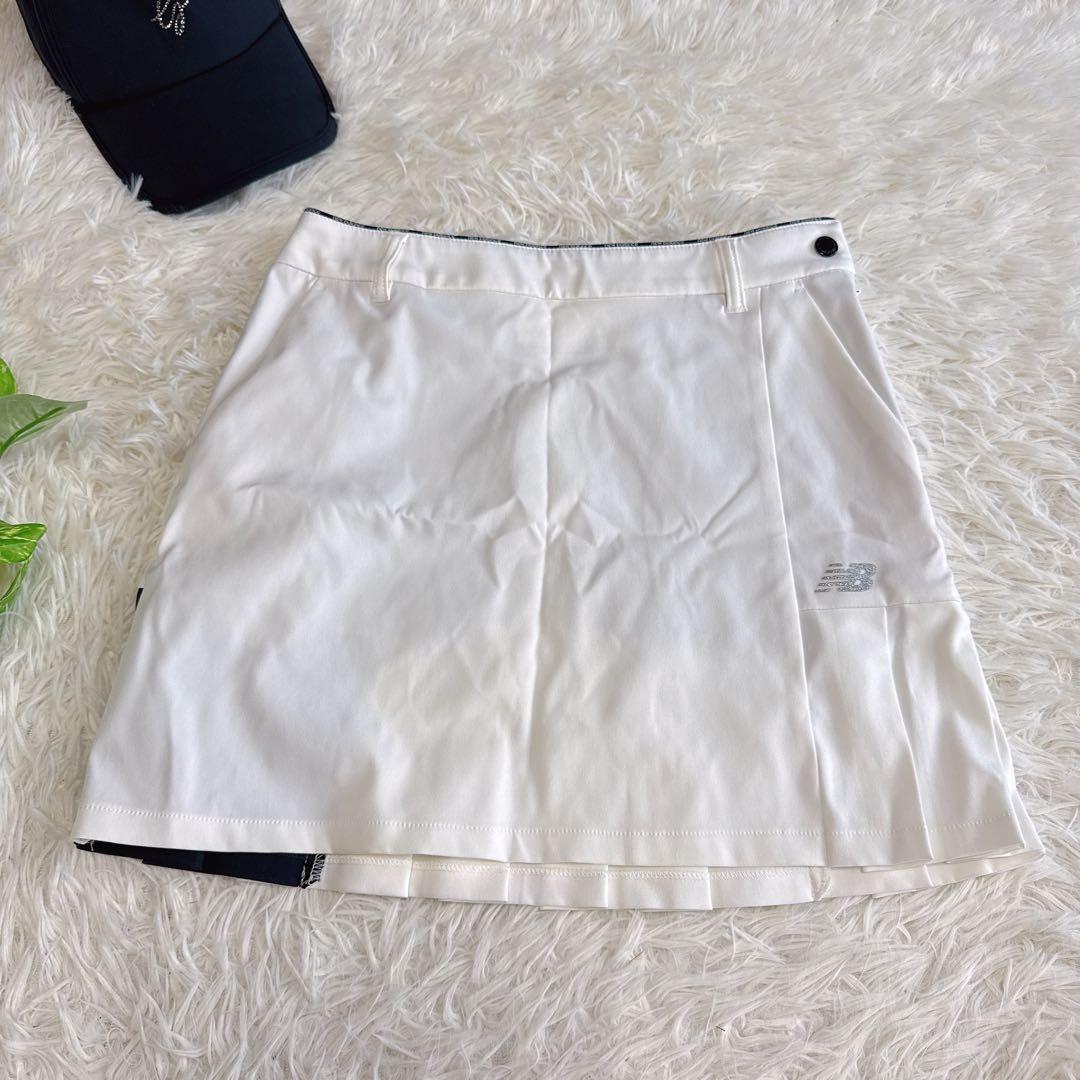 【ニューバランスゴルフ】美品 セットアップ モックネック スカート レディース