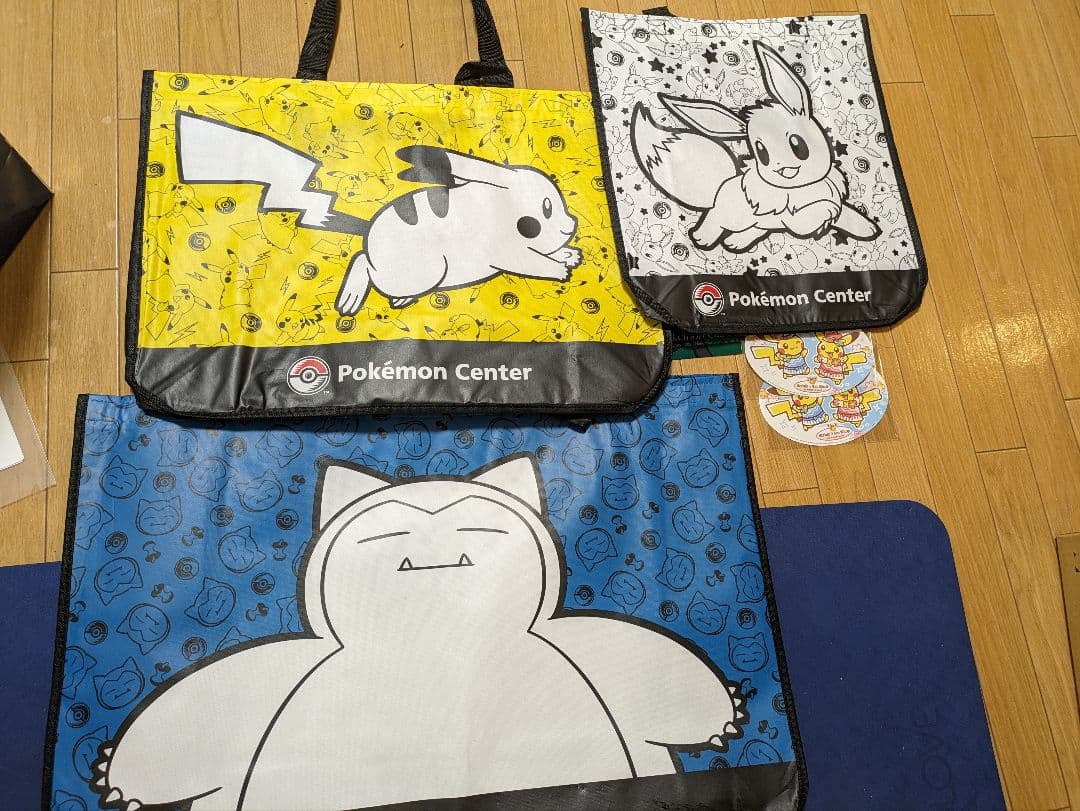 ポケモン（イーブイ・ピカチュウ未使用）WCS2023 横浜　限定ショッパーセット