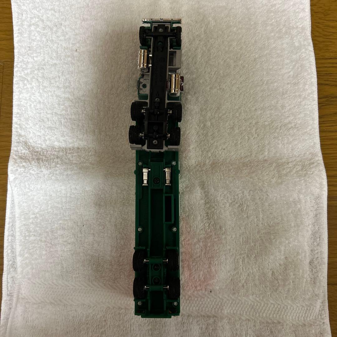 シンセイ ミニパワー ダイキャスト ケンウォース バントレーラー 緑