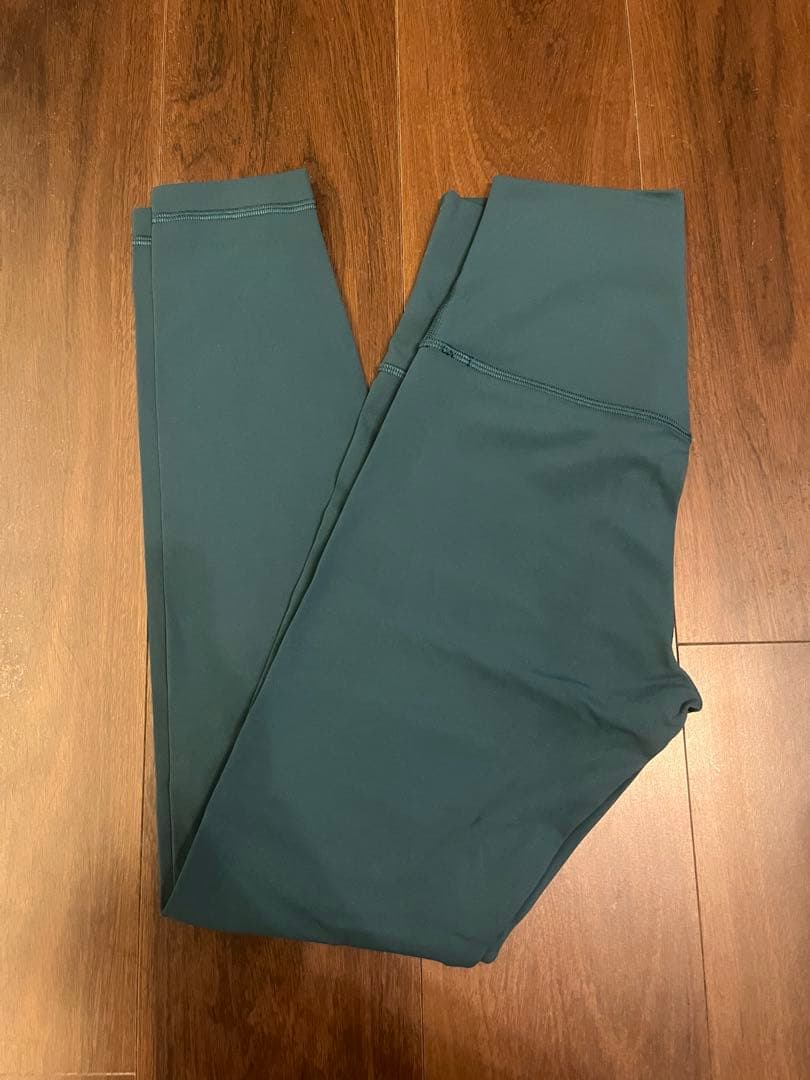 Lululemon ヨガパンツ Mサイズ ダークグリーン