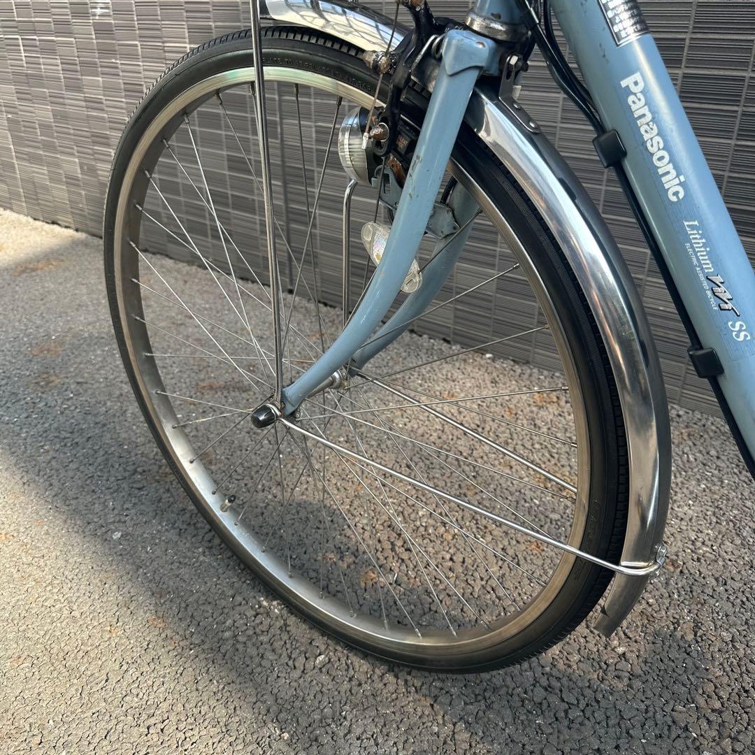 最終価格パナソニックLITIUM VIVI SS 26インチ電動自転車新品前カゴ