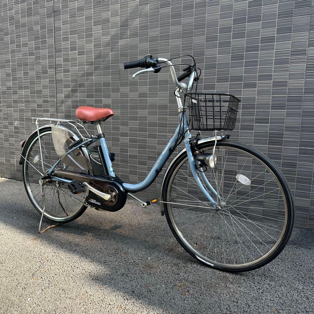 最終価格パナソニックLITIUM VIVI SS 26インチ電動自転車新品前カゴ