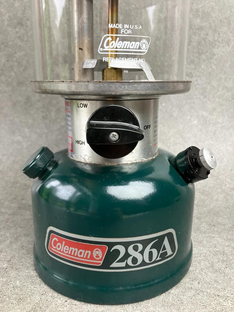 コールマン　286A　ワンマントルランタン3　ケース付　ガソリンランタン